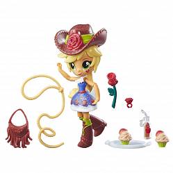 Мини-кукла из серии Эквестрия Герлз с аксессуарами – Эпплджек (Hasbro, b8026-b4909) - миниатюра